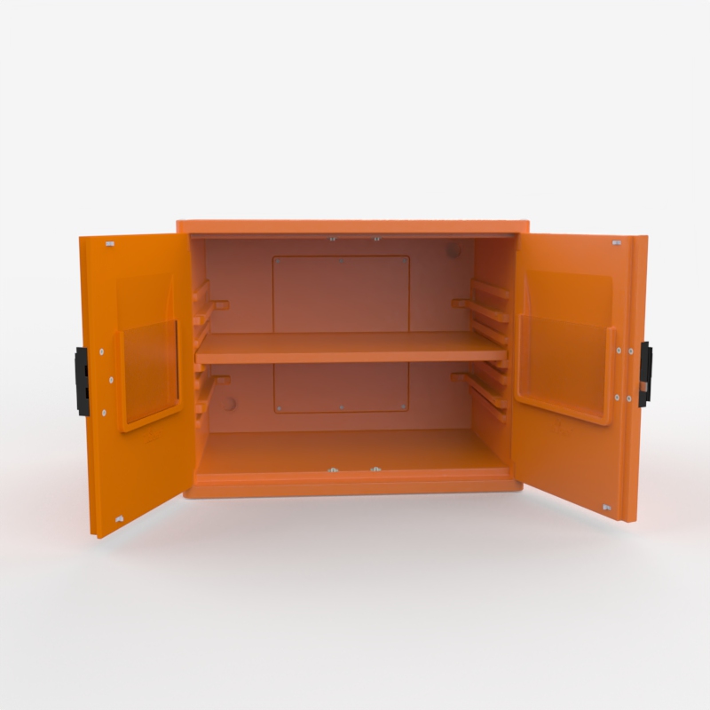 Tright PE Red 18 Gallon Under-counter Strong Corrosive Safety Cabinet