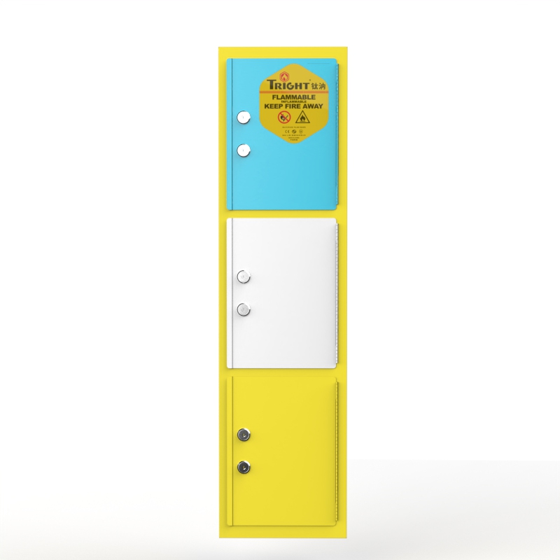 Tright Yellow 15 Gallon Combination Safety Cabinet