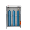 Tright Yellow Intelligent 3 Gas Cylinder Safety Cabinets