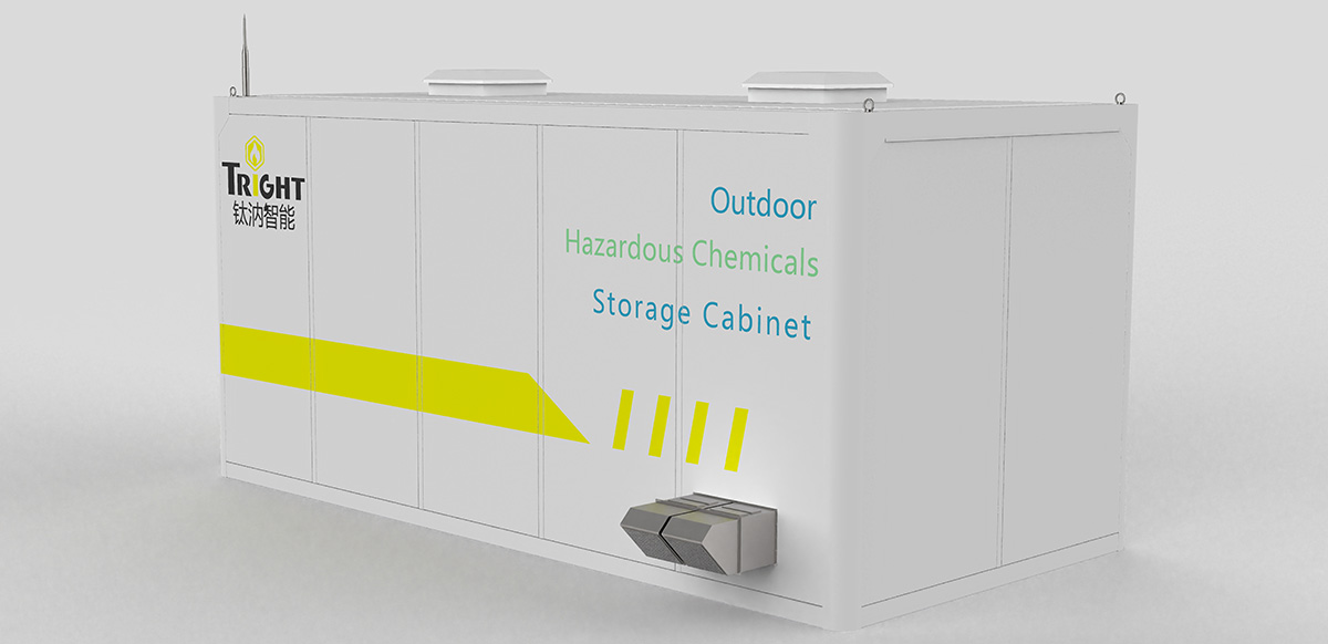 outdoor hazardous chemicals storage cabinet