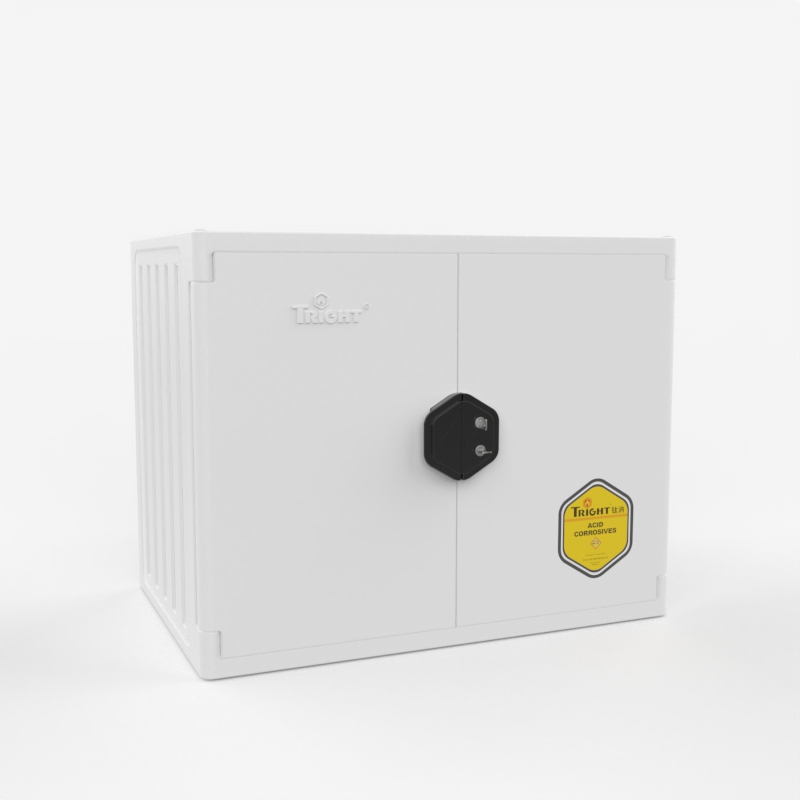 Tright PE White 18 Gallon Under-counter Strong Corrosive Safety Cabinet