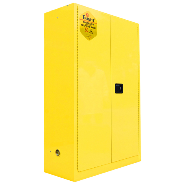 Tright Yellow 53 Gallon Flammable Safety Cabinet