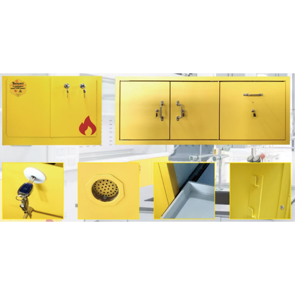 Tright 90 minute 18 gallon under-counter EN flammable safety cabinet