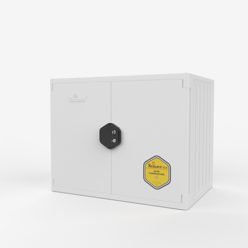 Tright PE White 18 Gallon Under-counter Strong Corrosive Safety Cabinet