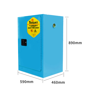 Tright Blue 12 Gallon Strong Corrosive Safety Cabinet