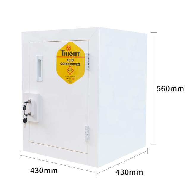 TRIGHT 4 Gallon Strong Corrosive PP Safety Cabinet