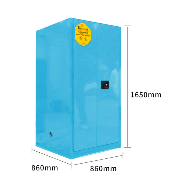 Tright Blue 60 Gallon Corrosive Safety Cabinet