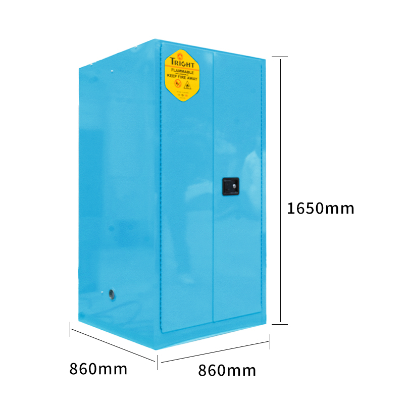 Tright Blue 60 Gallon Corrosive Safety Cabinet