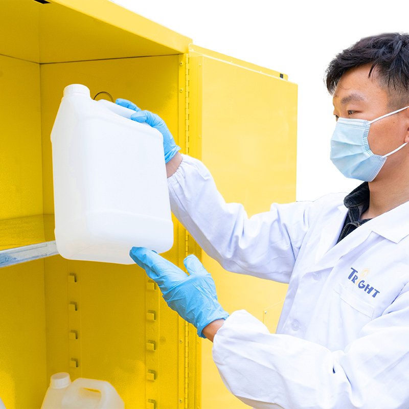 Tright Yellow 45 Gallon Flammable Safety Cabinet