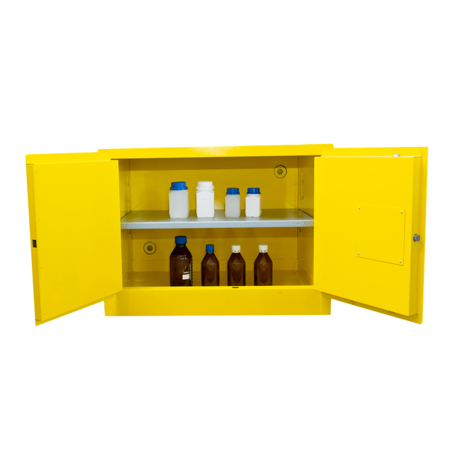 Tright Yellow Under-counter 22 Gallon Flammable Safety Cabinet