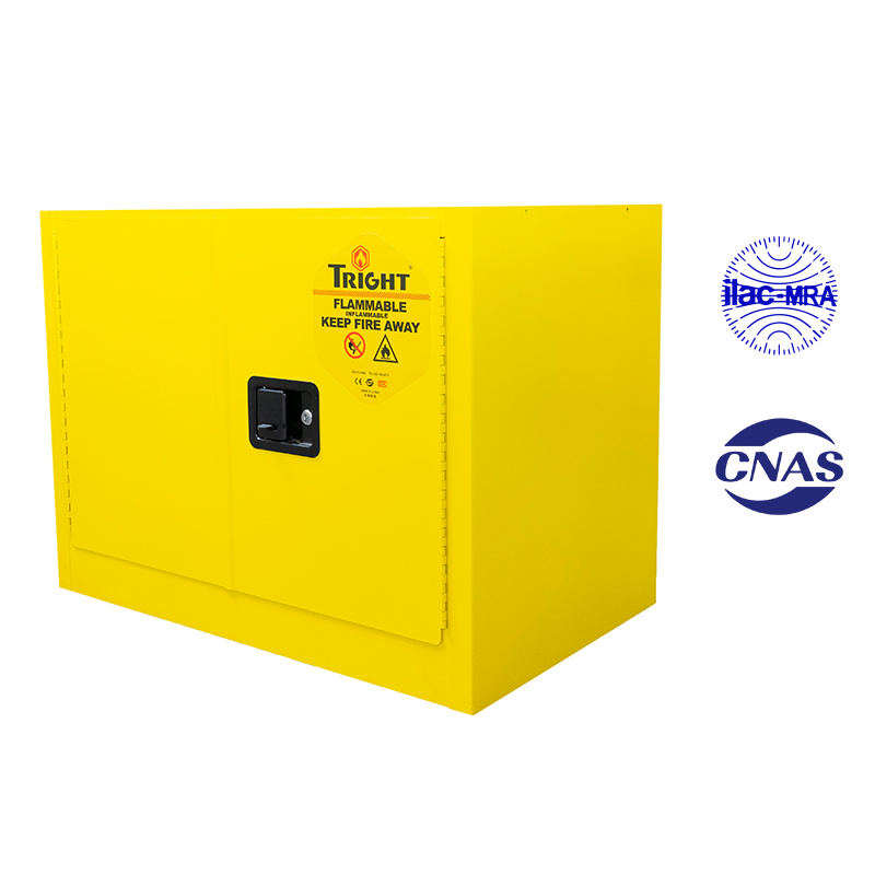 Tright Yellow Under-counter 22 Gallon Flammable Safety Cabinet