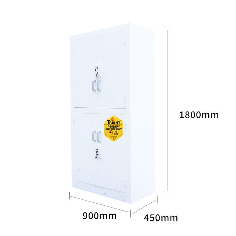 TRIGHT 45 Gallon Strong Corrosive PP Safety Cabinet