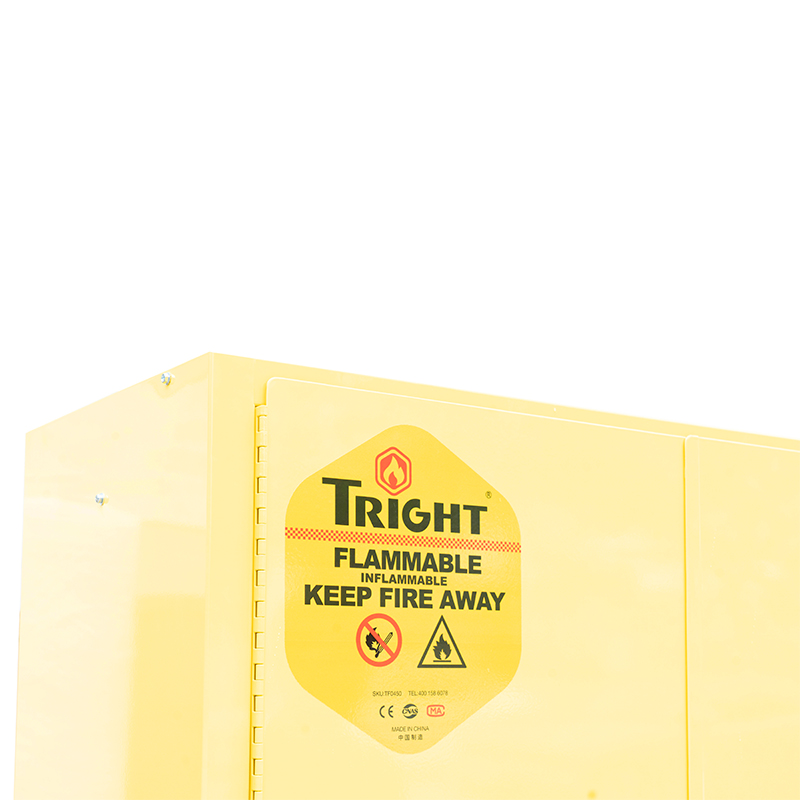 Tright Yellow 45 Gallon Flammable Safety Cabinet