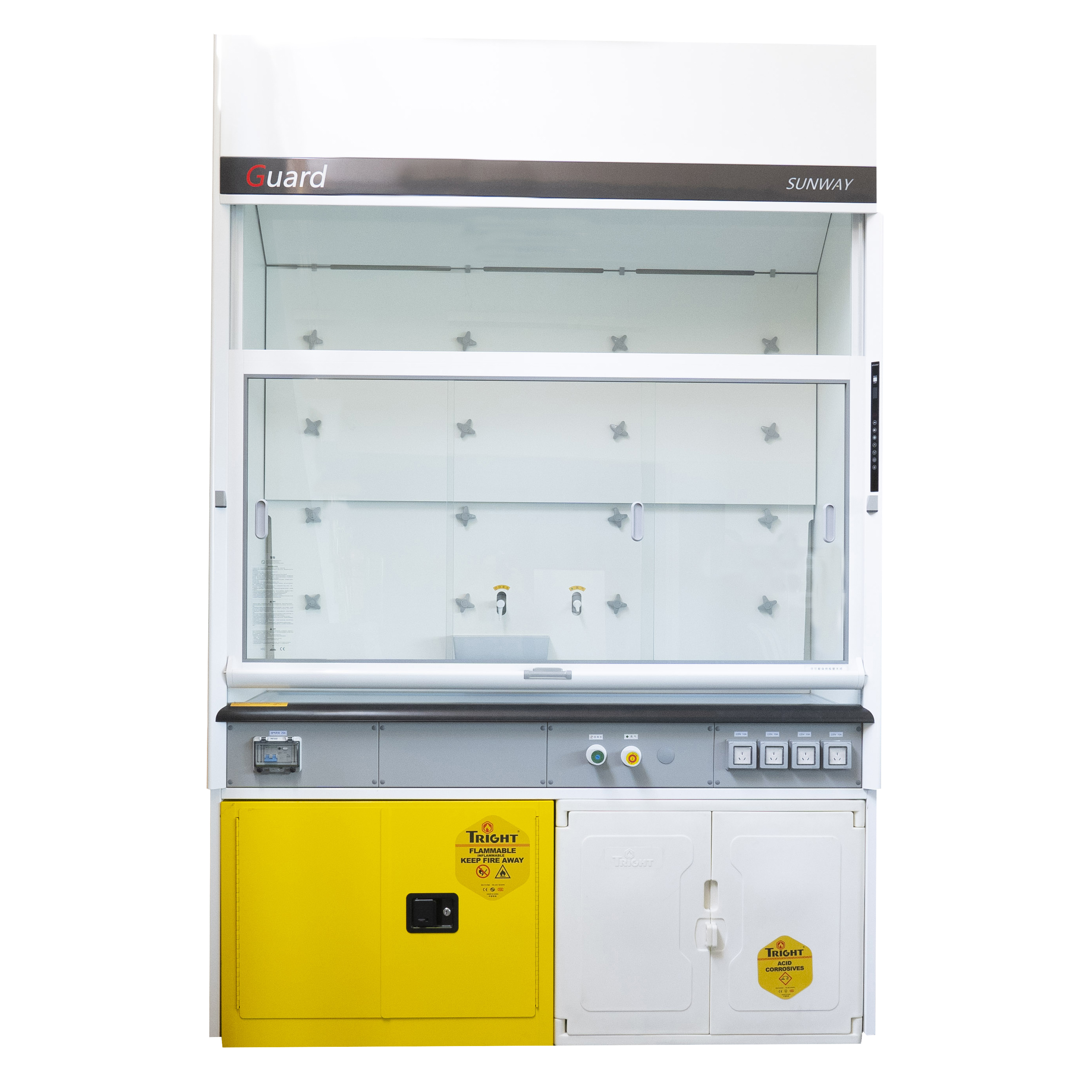 Tright Yellow Under-counter 22 Gallon Flammable Safety Cabinet