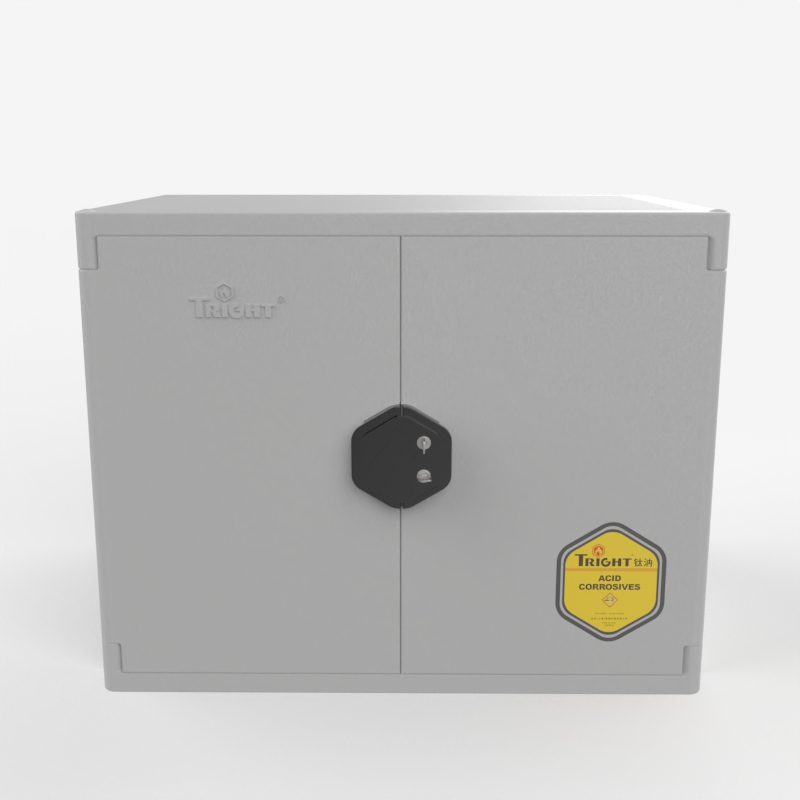 Tright PE Grey 18 Gallon Under-counter Strong Corrosive Safety Cabinet